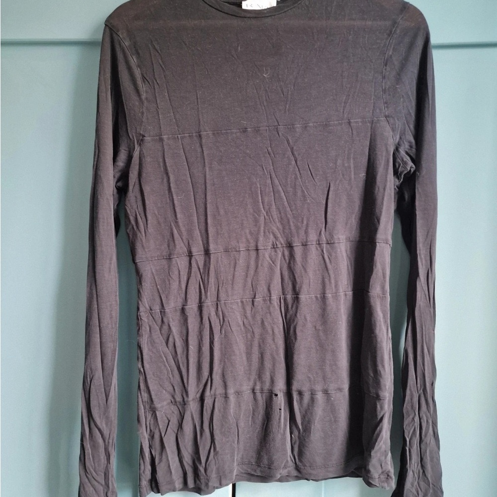 Men's Black Long Sleeve Shirt